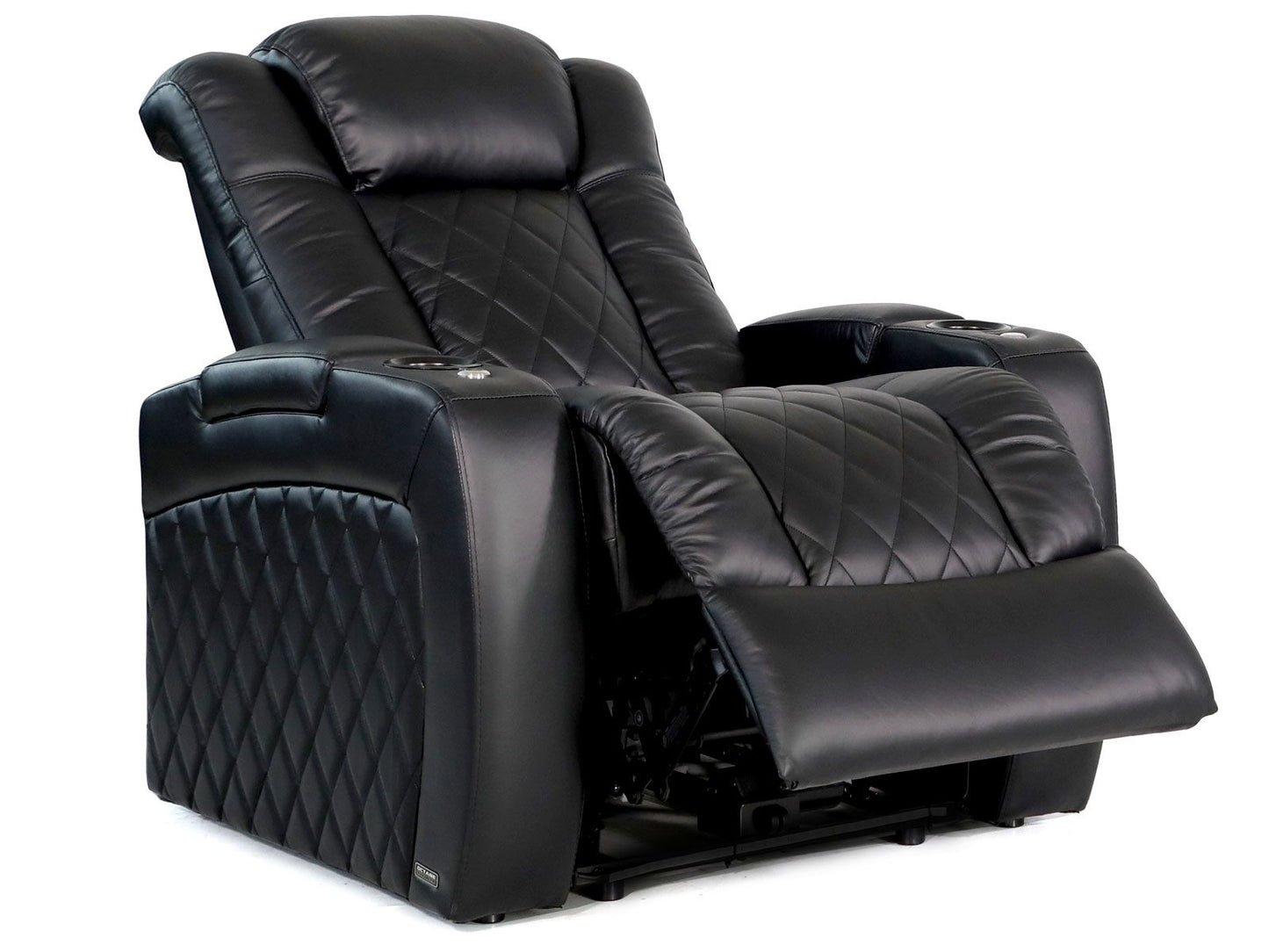 Kinosofa LHR Continental Curved Black