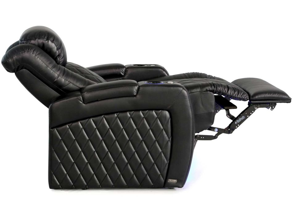 Kinosofa LHR Continental Curved Black