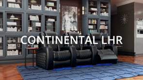 Biosoffa LHR Continental Böjd Svart