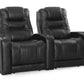 Biografsofa Max Nero Straight Sort