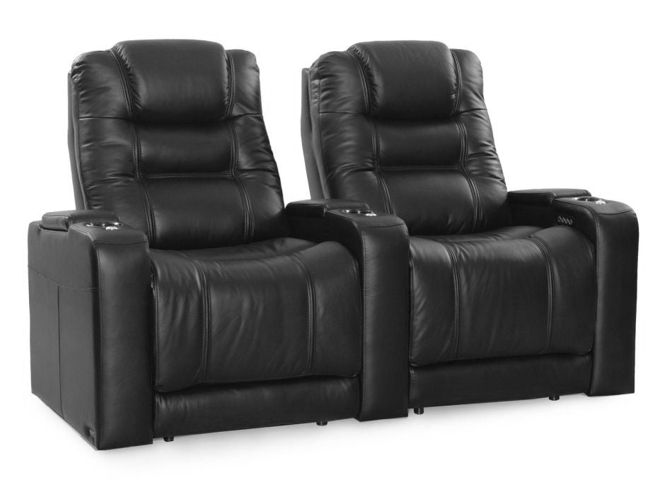 Biografsofa Max Nero Straight Sort