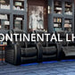 Biosoffa LHR Continental Böjd Svart